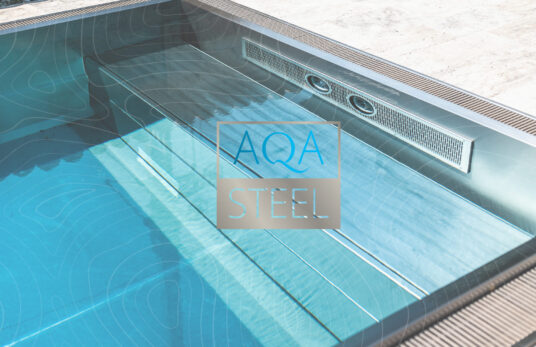 Rollladensitzbank - AQA Steel